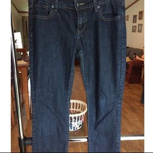 Dark Blue Boyfriend Jeans